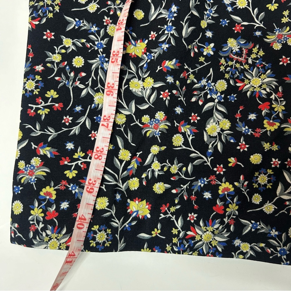 NWT Boden Wildflower Paisley Print Bi-Stretch Straight Leg Trousers (size 14) - Picture 7 of 10